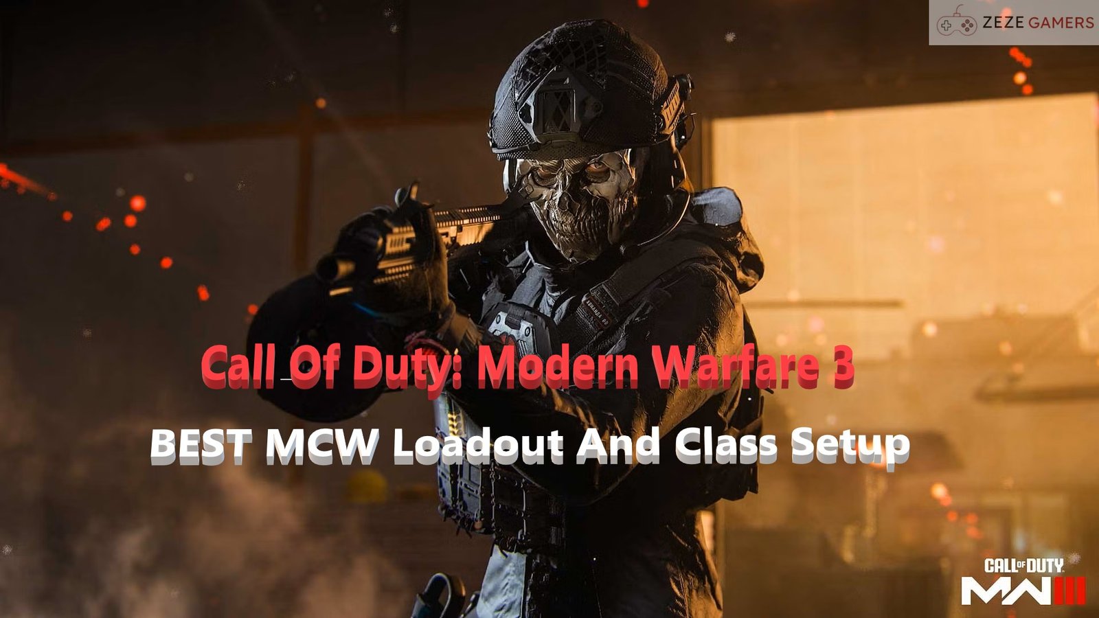 BEST MCW Loadout And Class Setup In MW3 Multiplayer