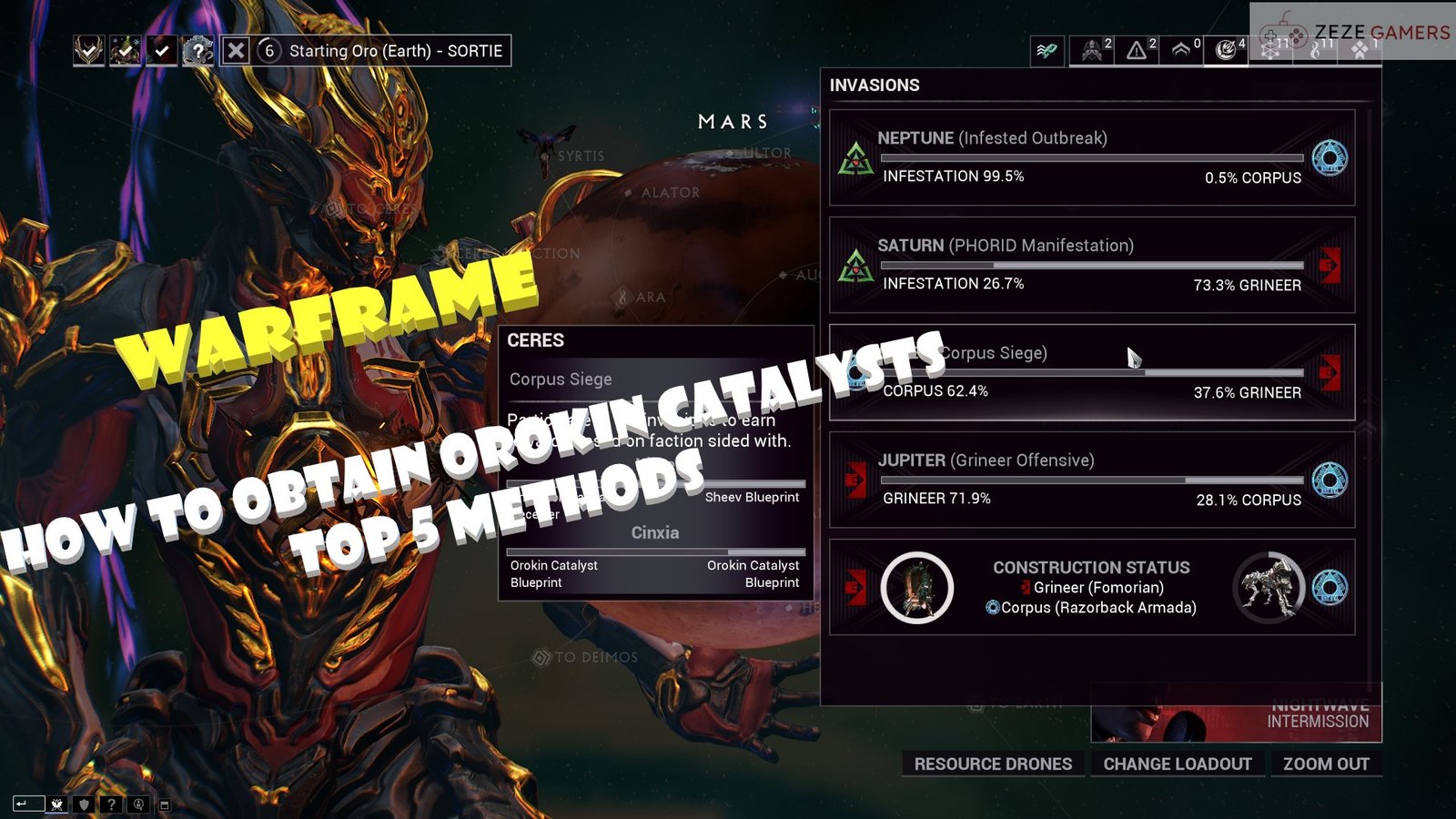 How To Obtain Orokin Catalysts In Warframe - Top 5 Methods