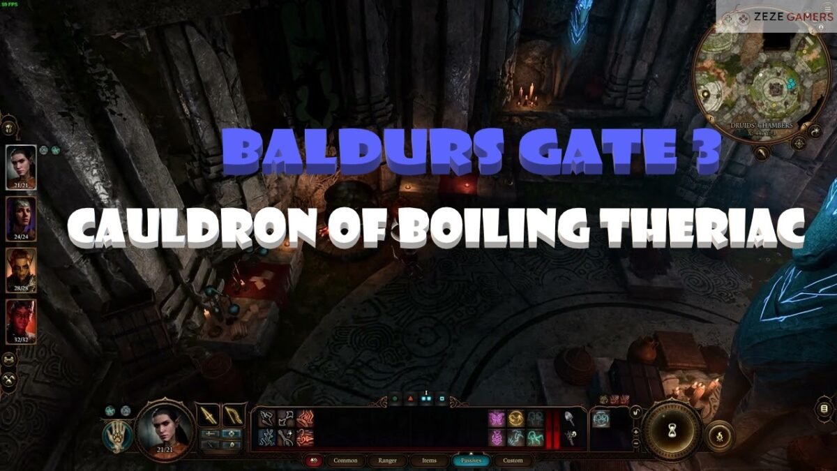 Baldurs Gate 3 Cauldron Of Boiling Theriac