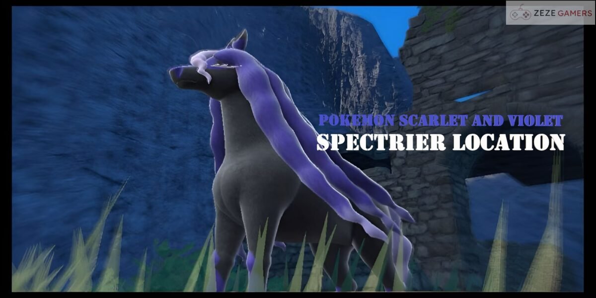 Pokemon Scarlet And Violet Spectrier Location